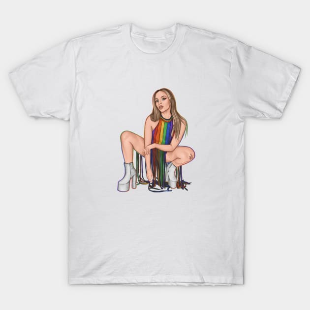 Rainbow Queen || Jade Thirlwall T-Shirt by CharlottePenn